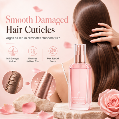 🌸✨ Huile capillaire parfumée en spray | Brillance & douceur des cheveux – 80 ml