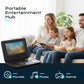 📀🎬 Lecteur DVD portable avec écran pivotant à 180° | USB, sortie AV et jeux intégrés 🎮