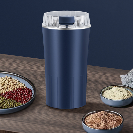 Moulin Électrique 300 W à 8 Lames – Pour Café, Épices et Ingrédients Secs