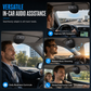 Kit mains libres Bluetooth pour voiture – Haut-parleur à clipser sur le pare-soleil