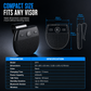 Kit mains libres Bluetooth pour voiture – Haut-parleur à clipser sur le pare-soleil
