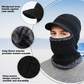 ❄️🧣 Bonnet-cagoule d’hiver 3 en 1 avec visière | Cache-visage et tour de cou chaud ✨