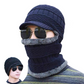 ❄️🧣 Bonnet-cagoule d’hiver 3 en 1 avec visière | Cache-visage et tour de cou chaud ✨