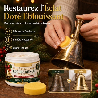 🔔✨ Crème à polir le laiton et le cuivre | Anti-ternissure & brillance – 50 g