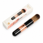 💄 Kit de pinceaux de maquillage rétractables multifonctions – Poudre, yeux et embout en silicone pour les lèvres, format voyage ✨
