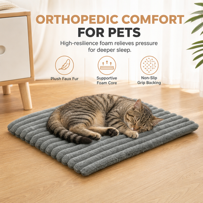Tapis de couchage moelleux pour chien et chat – Épais et antidérapant