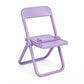 📱 Support de téléphone pliable en forme de mini-chaise – Angle réglable, maintien antidérapant et format compact