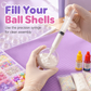 Kit de bricolage pour fabriquer une balle anti-stress en argile, jouet fait main pour enfants