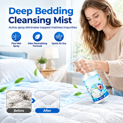 Spray anti-acariens pour matelas et literie – Nettoyage en profondeur, sans lavage immédiat