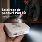 🔋 Batterie externe 5000 mAh charge rapide – Format poche 88 × 68 mm, lampe LED, charge de secours