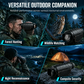 🔭 Monoculaire de vision nocturne 1080p – Infrarouge réglable, zoom numérique 16x, écran IPS