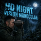 🔭 Monoculaire de vision nocturne 1080p – Infrarouge réglable, zoom numérique 16x, écran IPS
