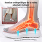 Sandales à semelle compensée en maille respirante pour femme