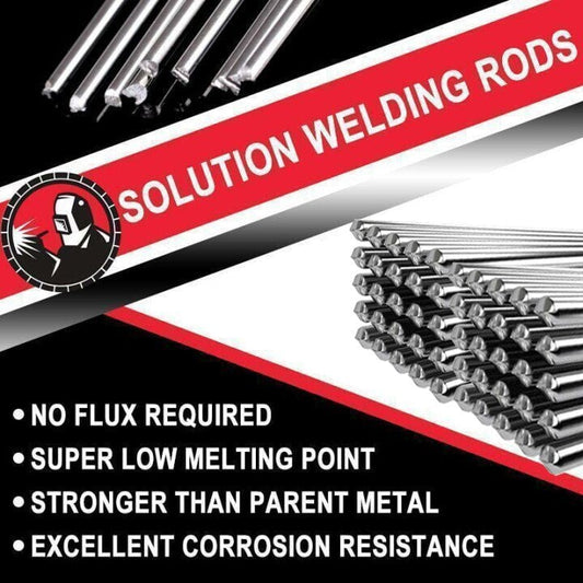 Solution Welding Flux-Cored Rods