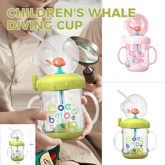 Tasse à boire bébé avec Whale Squirt