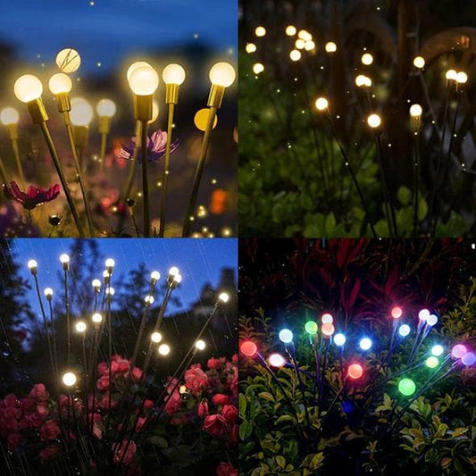 Lumières de jardin solaires à balancement Starburst