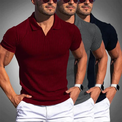 Chemise d'affaires unie pour homme