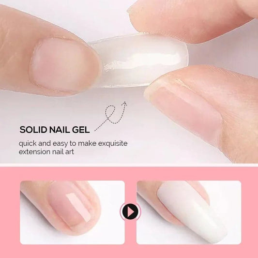 Extension d'ongles en gel