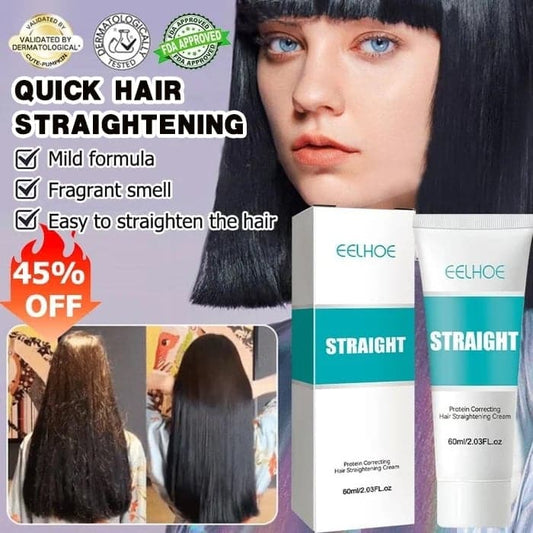 Soie et brillance Crème lissante pour cheveux