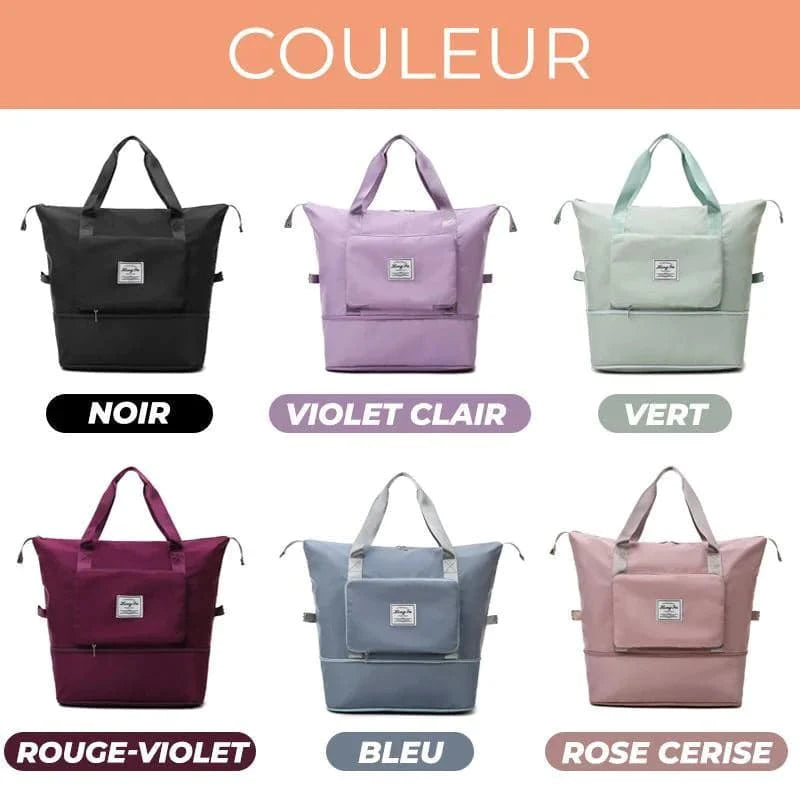 (livraison gratuite) Sac de voyage pliable de grande capacité - qpgiftsme