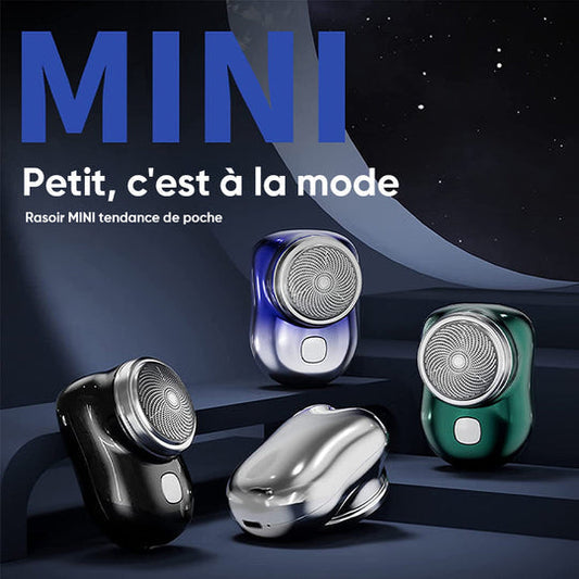 Mini rasoir USB-Remise de Noël 50% de réduction