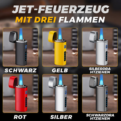 🔥 60% DE RÉDUCTION / LIVRAISON GRATUITE🔥 Triple Jet Flame Lighter