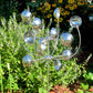 Décoration de jardin Windflower en métal - Patio Spinner en métal