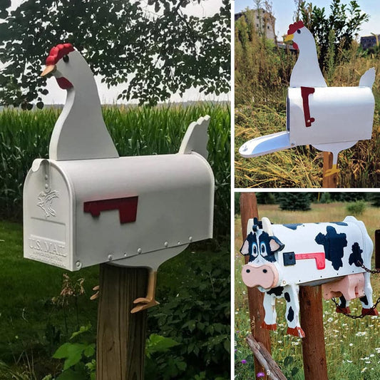 Boîte aux lettres d'un mignon animal de ferme - qpgiftsme Cheval