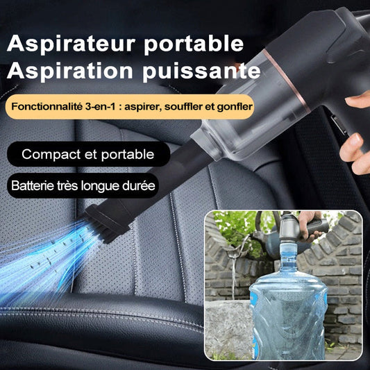 Aspirateur soufflant, aspirant et gonflant tout-en-un sans fil pour la maison et la voiture