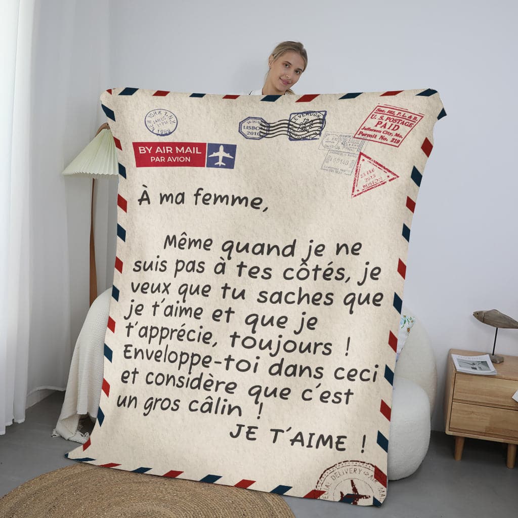 À ma fille / fils - Couverture cadeau chaude (49 % de réduction aujourd'hui) - qpgiftsme