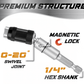 Porte-embout magnétique pivotant (2 achetés, 1 gratuit)