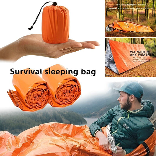 Sac de couchage imperméable d'urgence