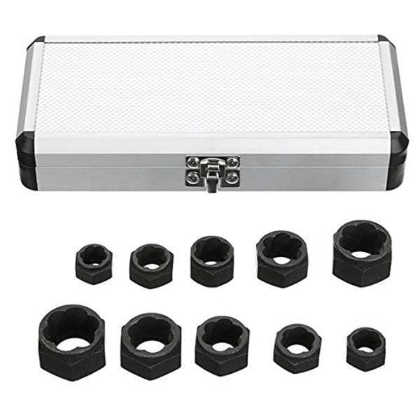 Outil De Suppression Roue Moto - Démonte Axe Hexagonal 17 19 22 24mm - Kit 4-en-1 Pour Roue Avant Arrière